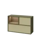 ERY H1231 L horní modul, levý, 2-výklop/nika, 770x1200x400, zelená